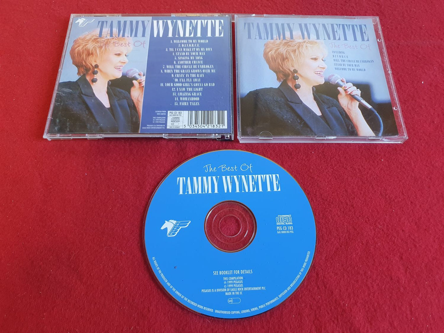 TAMMY WYNETTE THE BEST OF till CD