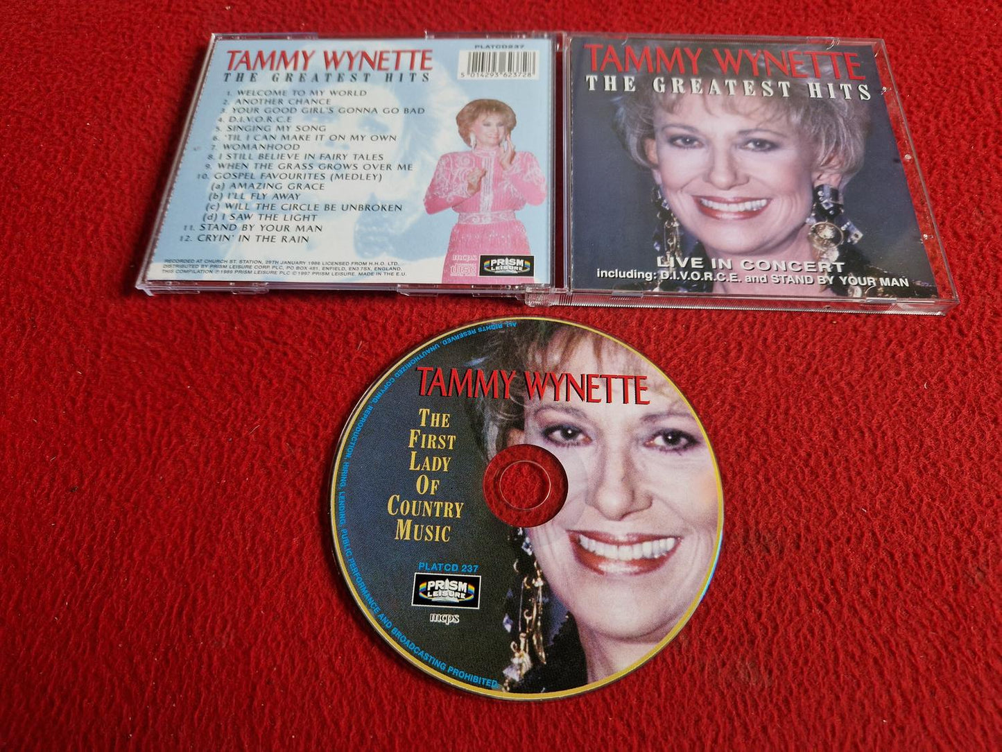 TAMMY WYNETTE THE FIRST LADY OF COUNTRY MUSIC CD