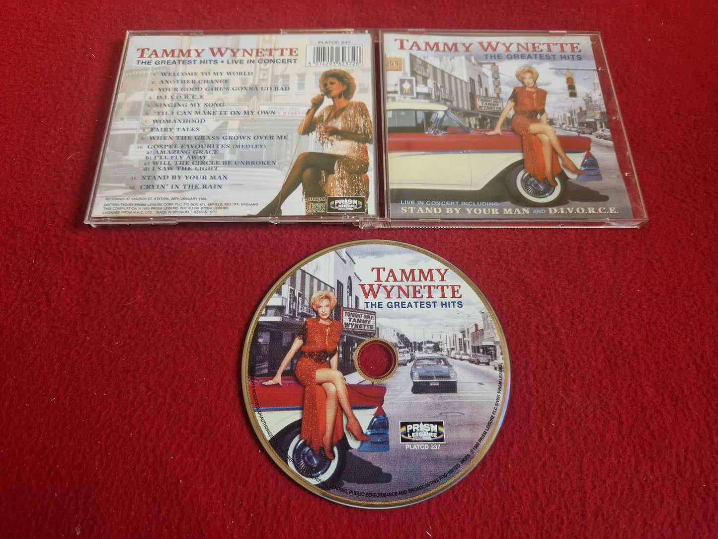TAMMY WYNETTE THE GREATEST HITS till CD