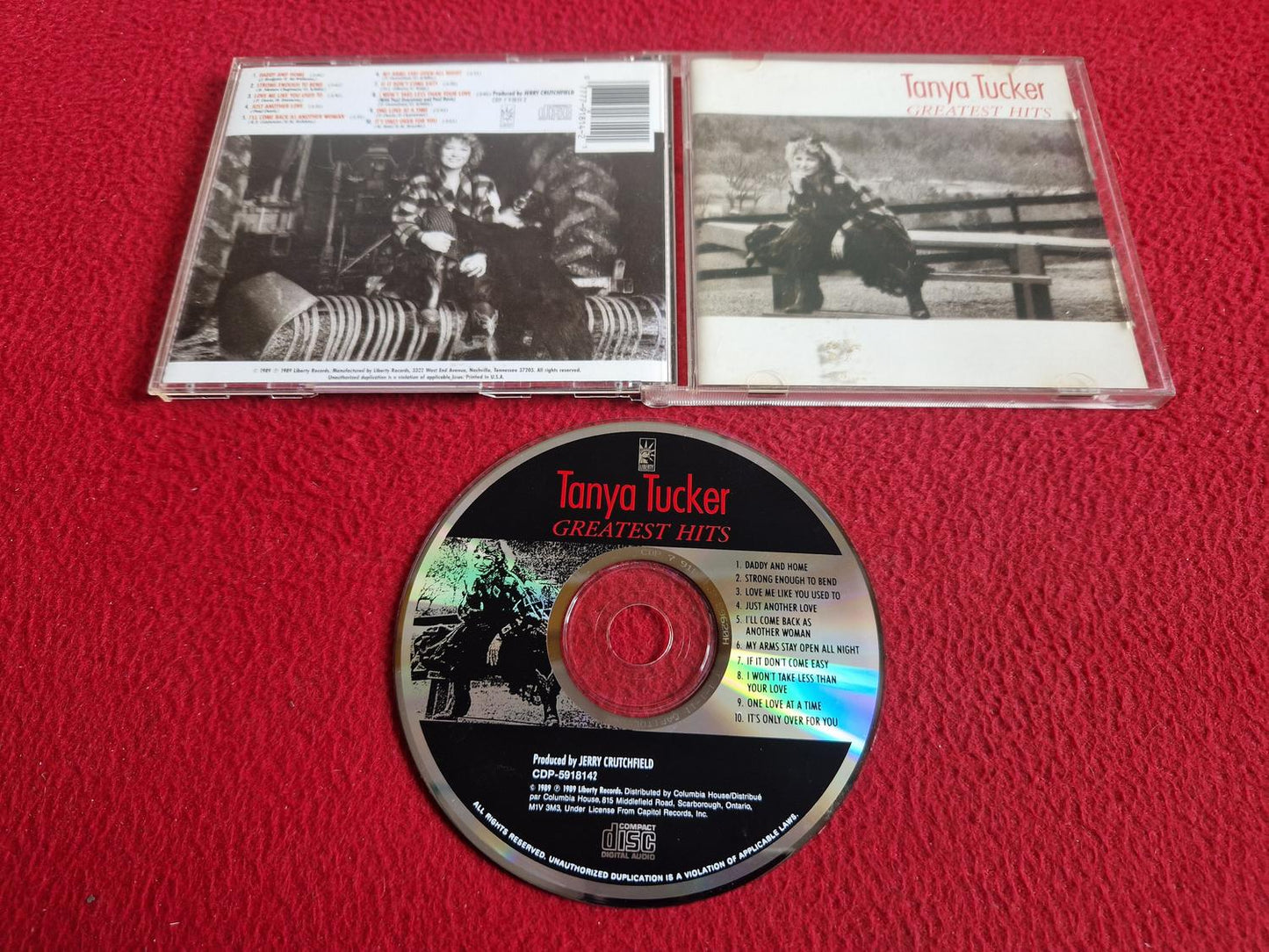 TANYA TUCKER GREATEST HITS CD