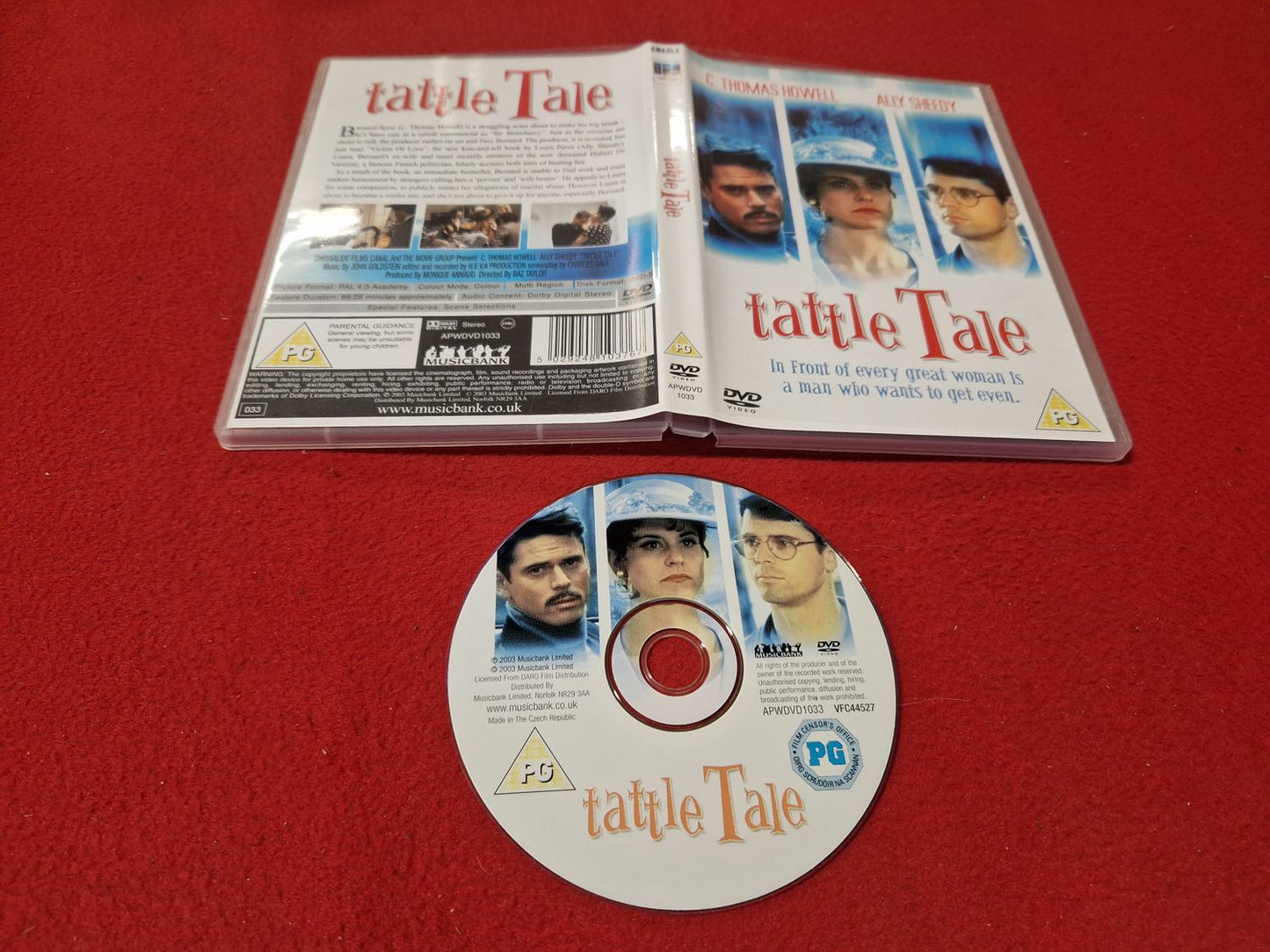 TATTLE TALE till DVD