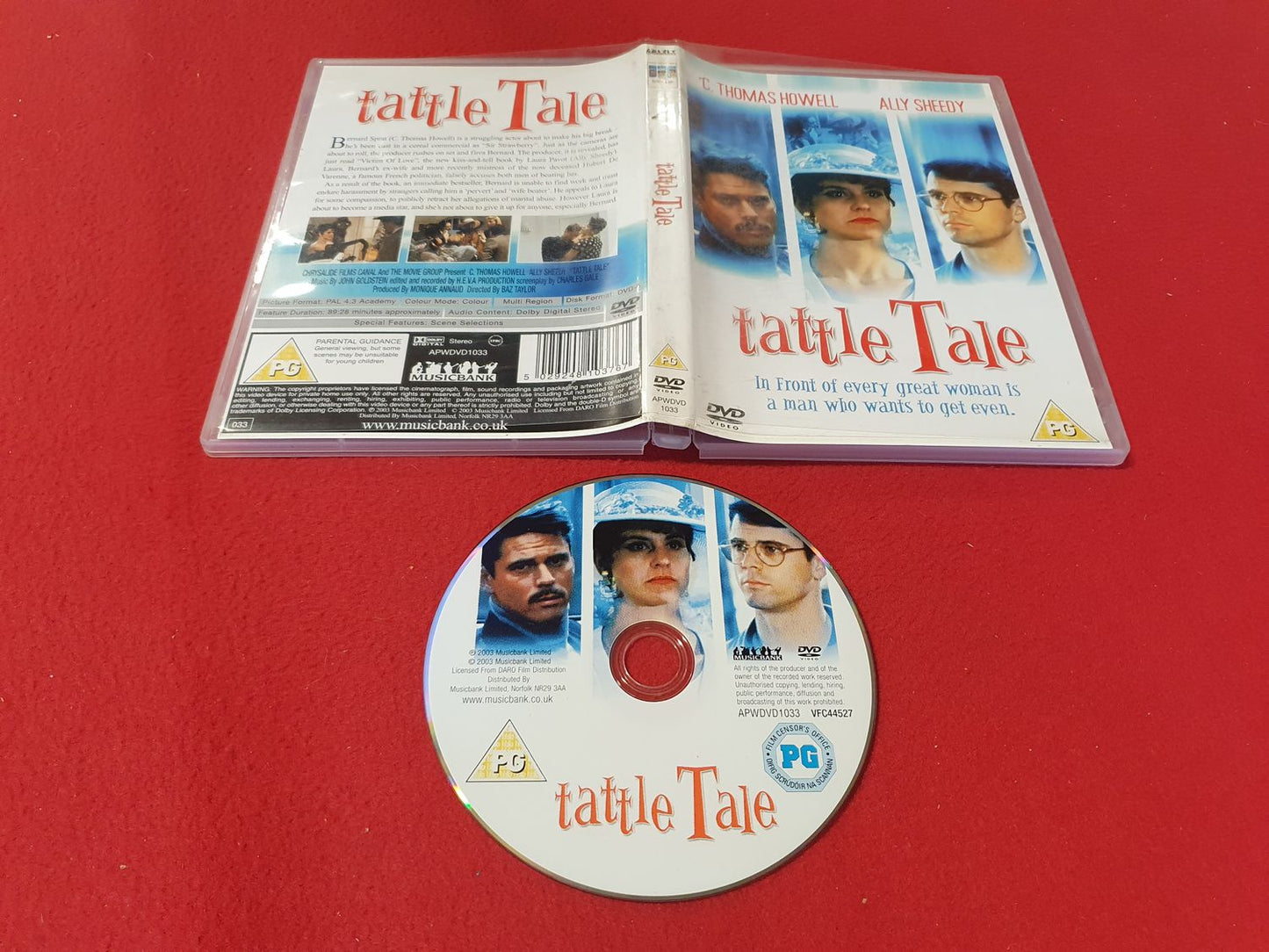 TATTLE TALE till DVD