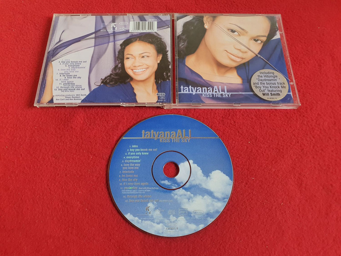TATYANA ALL KISS THE SKY till CD