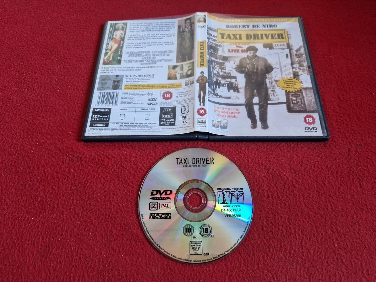 TAXI DRIVER DVD
