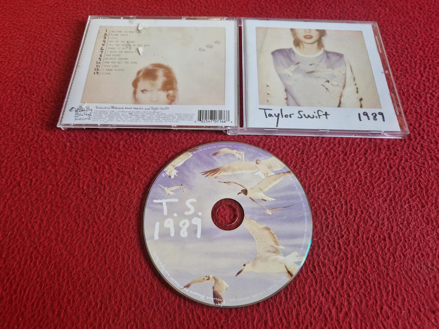 TAYLOR SWIFT 1989 CD