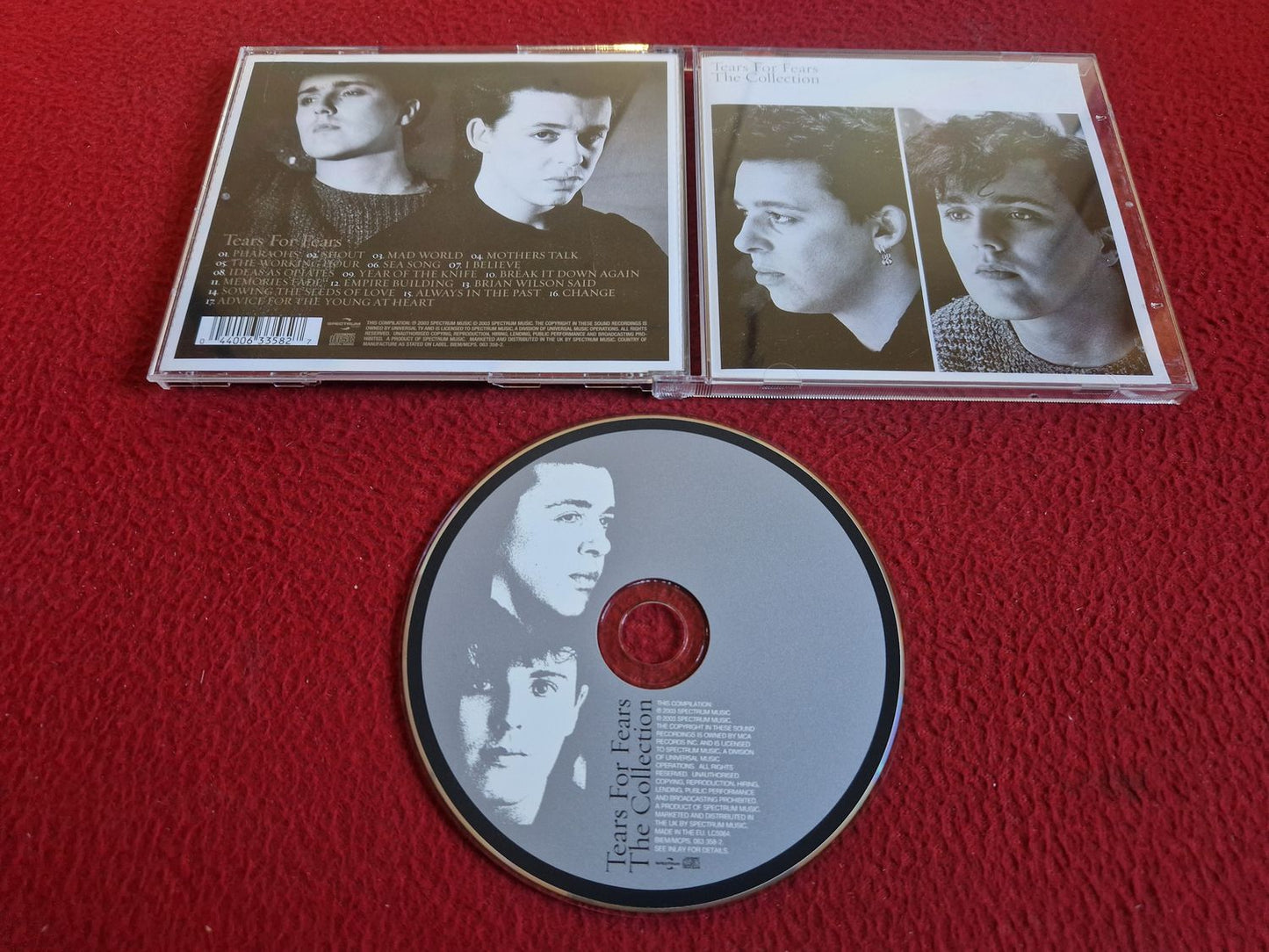 TEARS FOR FEARS THE COLLECTION CD
