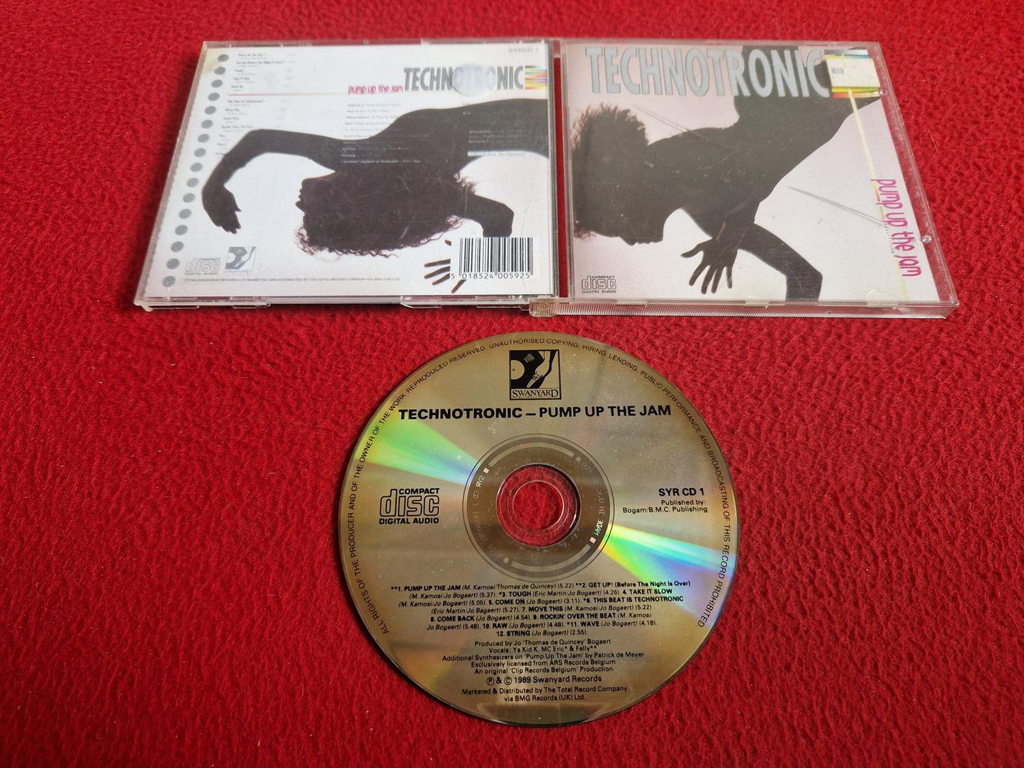 TECHNOTRONIC PUMP UP THE JAM CD