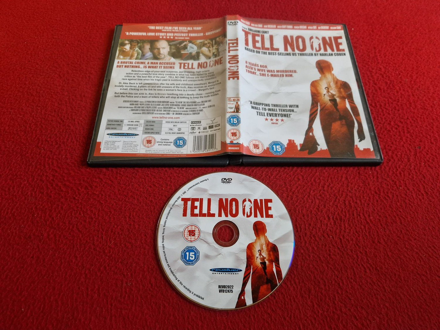 TELL NO ONE DVD