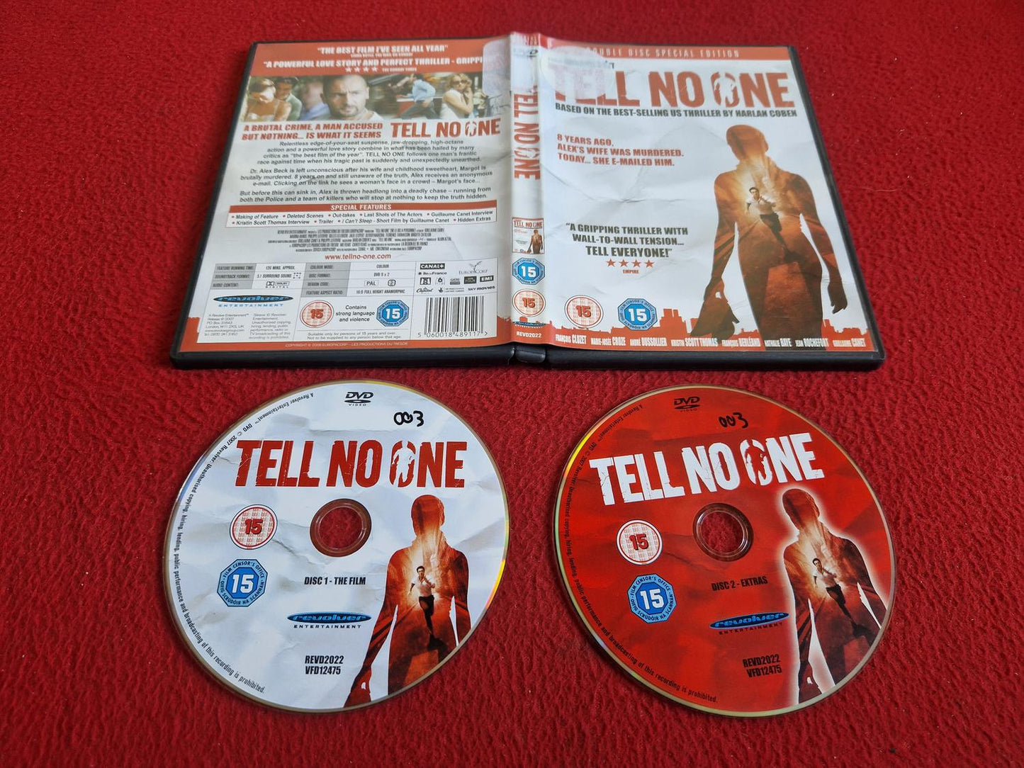 TELL NO ONE DVD