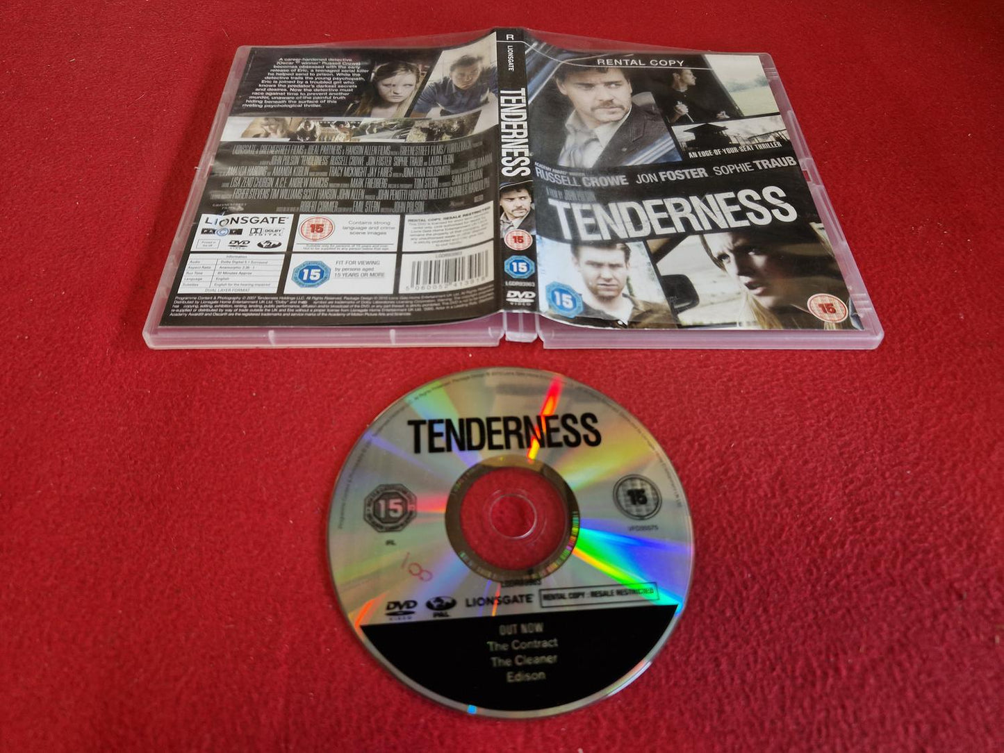 TENDERNESS till DVD