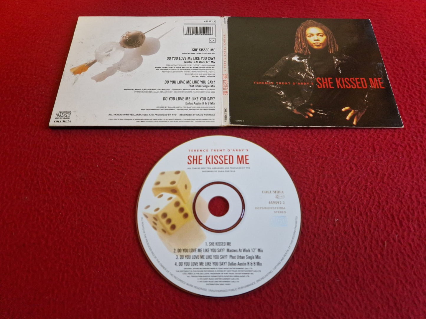 TERENCE TRENT D'ARBY SHE KISSED ME CD