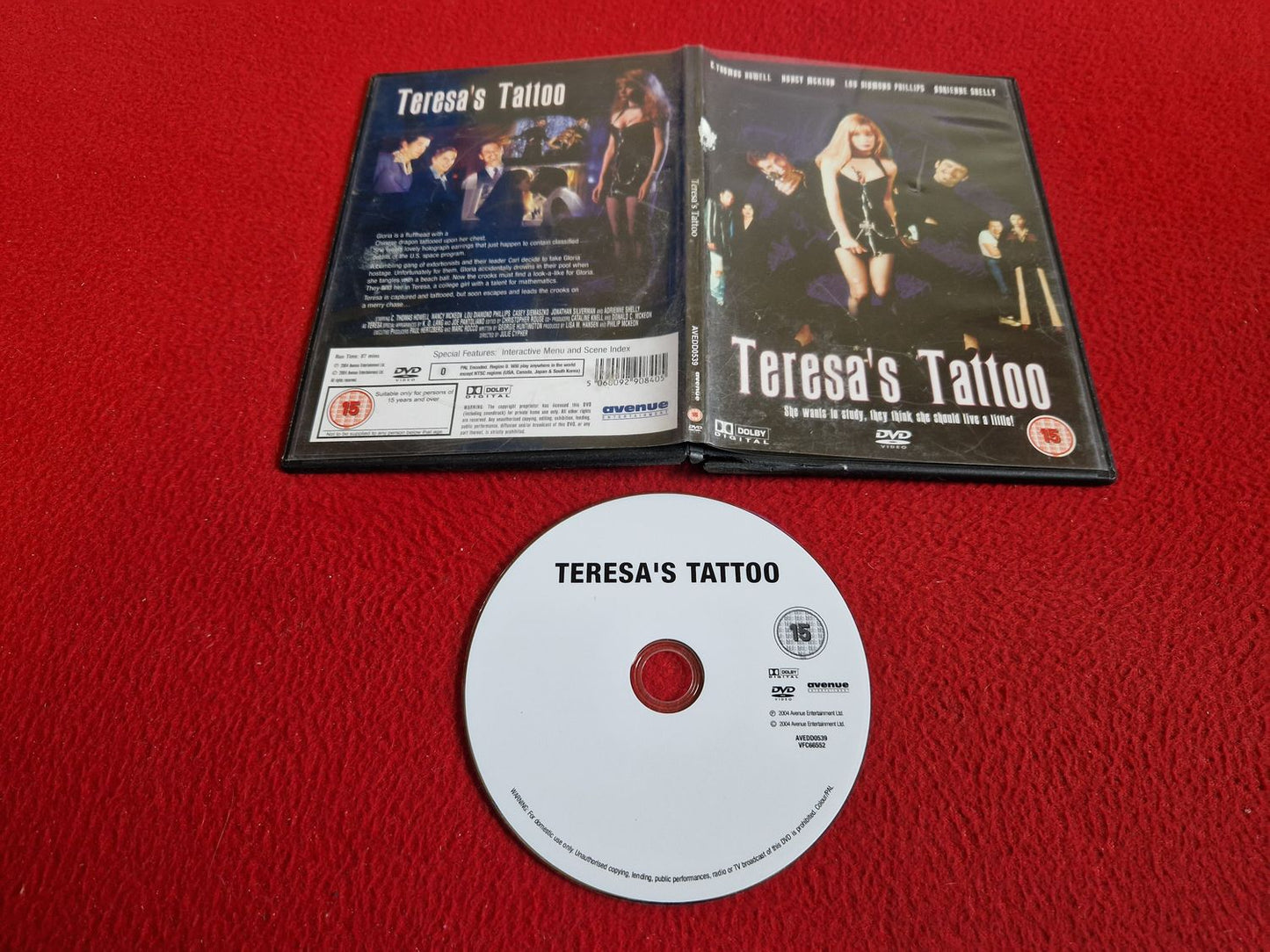TERESA'S TATTOO DVD