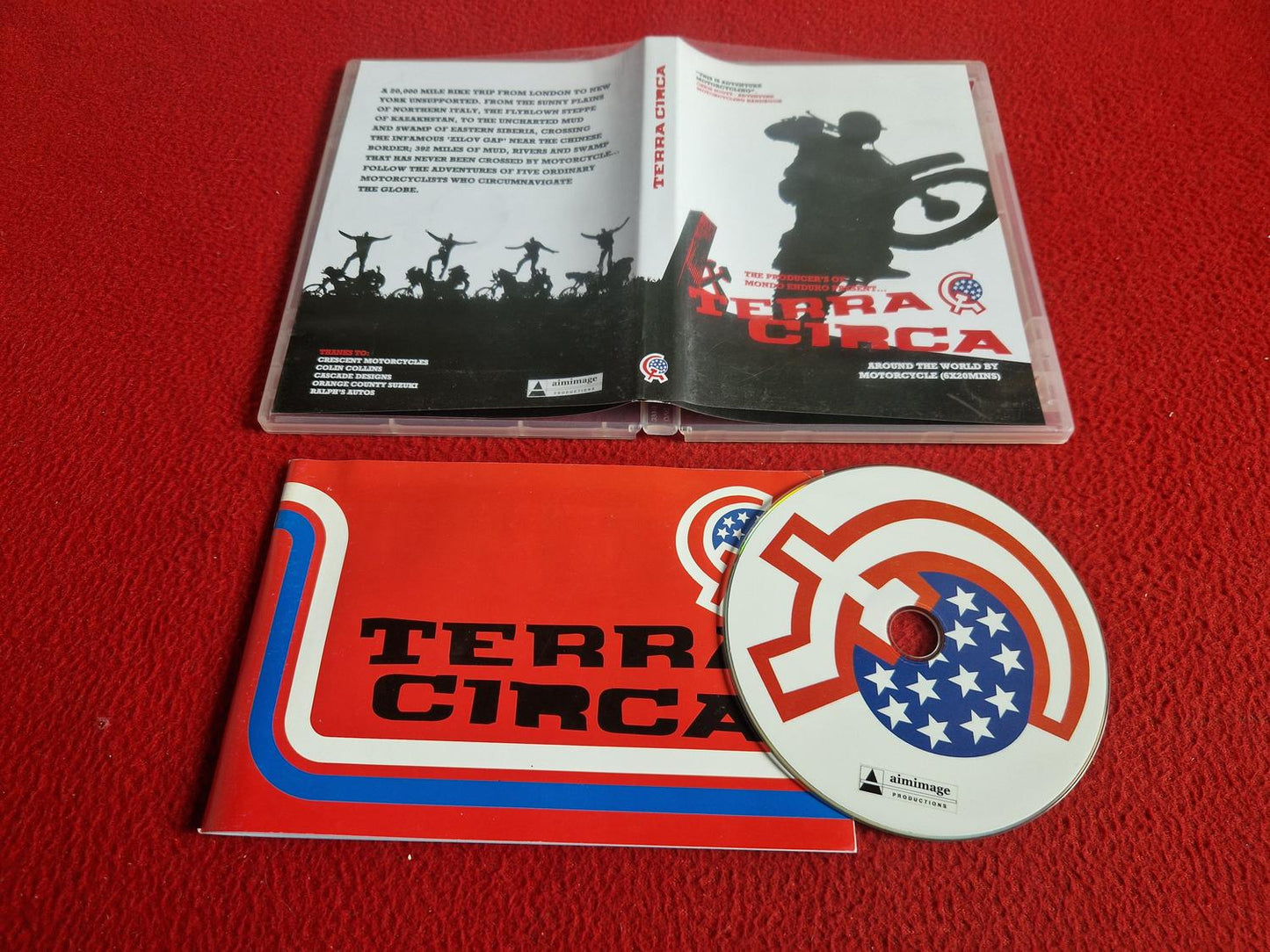 TERRA CIRCA AROUND THE WORLD BY MOTORCYCLE DVD