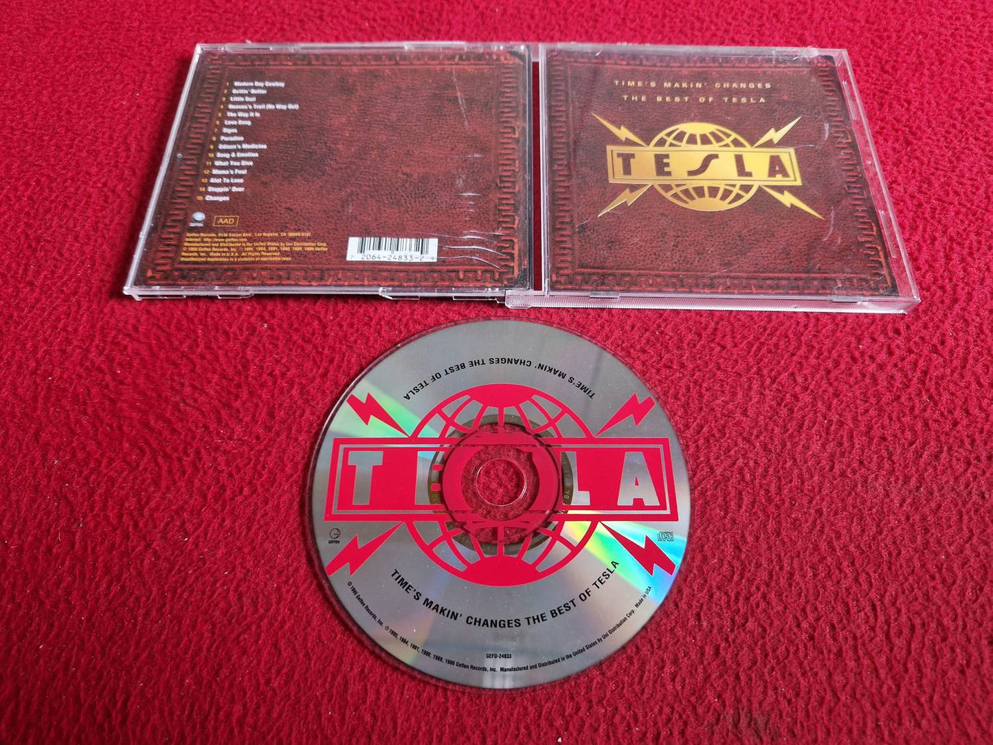 TESLA TIME'S MAKIN CHANGES THE BEST OF CD