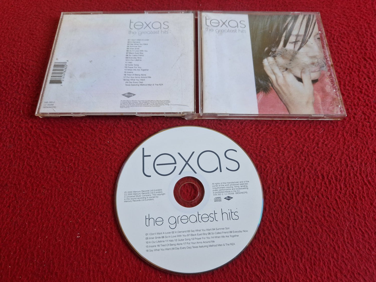 TEXAS THE GREATEST HITS CD