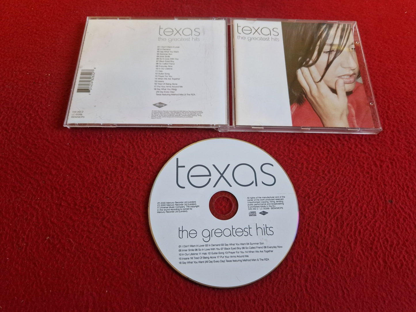 TEXAS THE GREATEST HITS CD