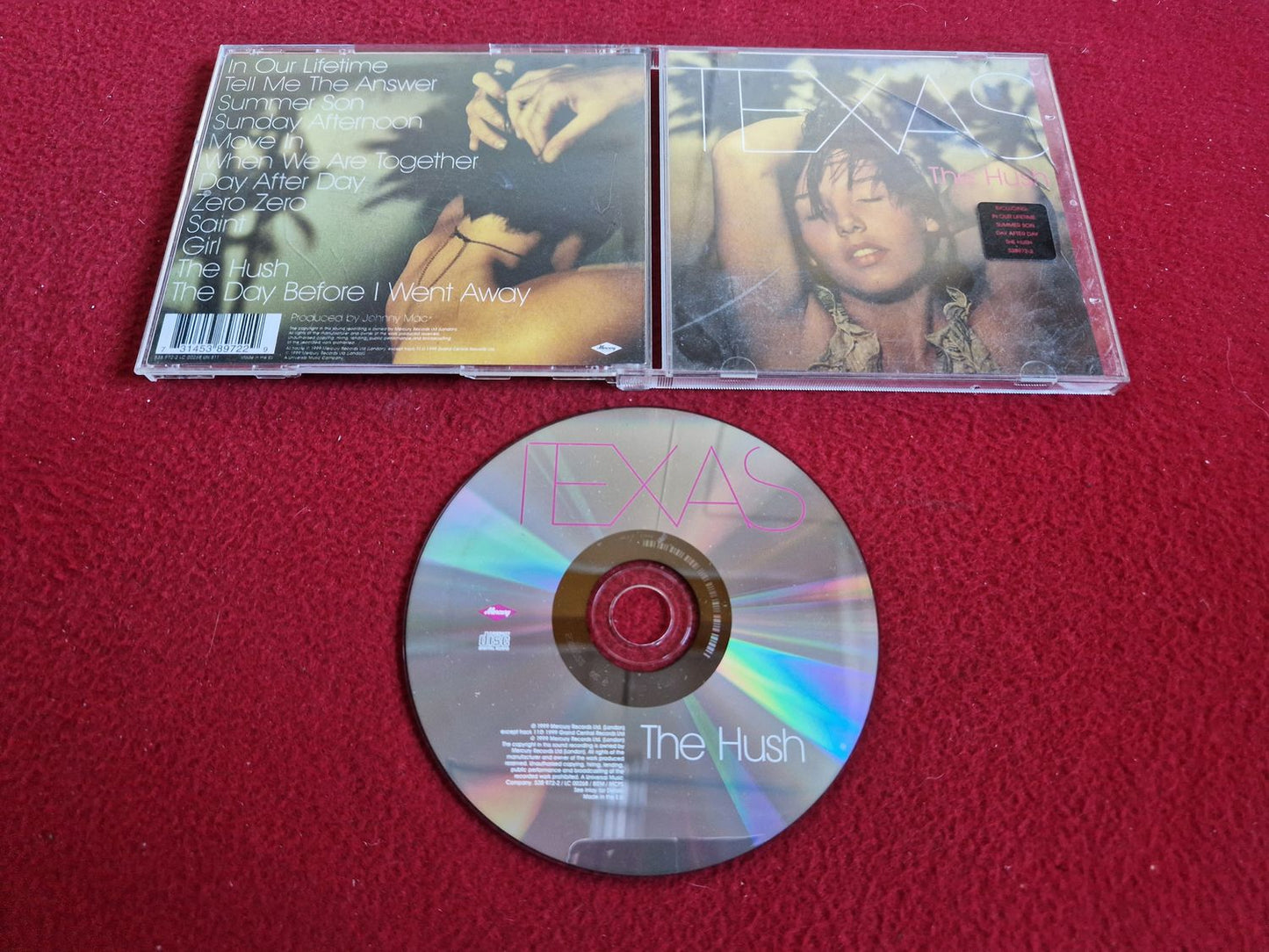 TEXAS THE HUSH till CD