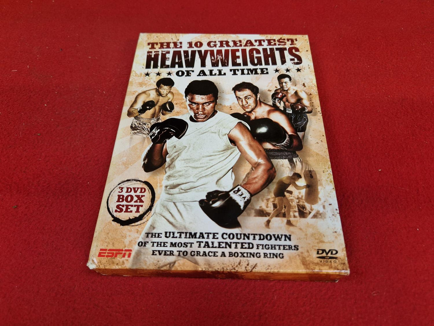 THE 10 GREATEST HEAVYWEIGHTS OF ALL TIME BOX till DVD