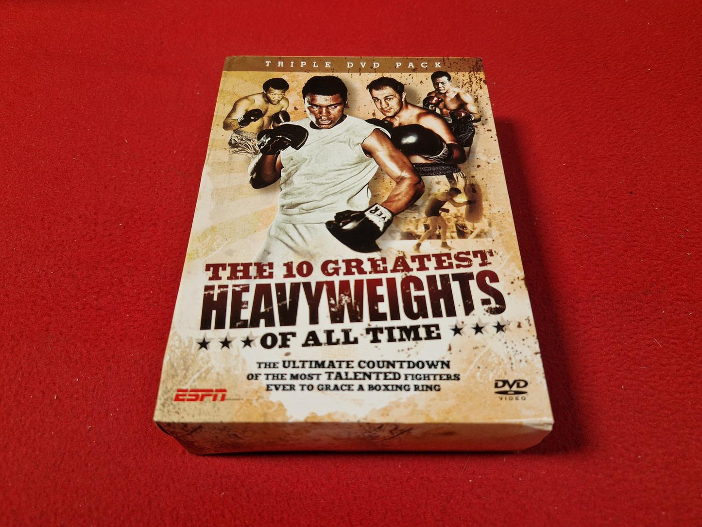THE 10 GREATEST HEAVYWEIGHTS OF ALL TIME BOX till DVD