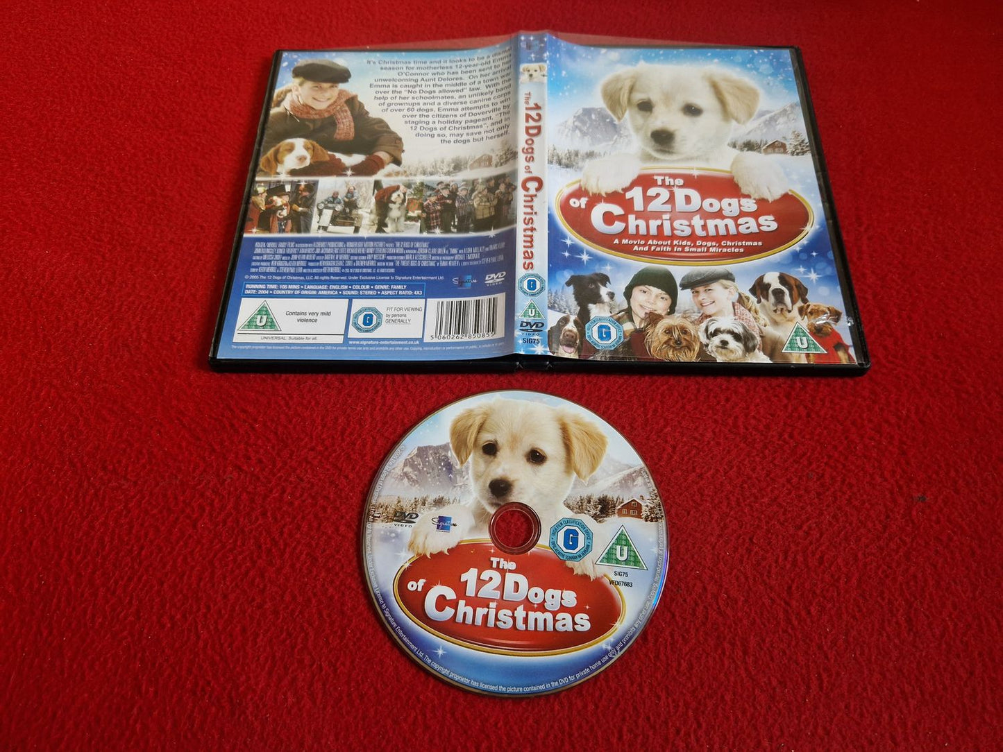 THE 12 DOGS OF CHRISTMAS DVD