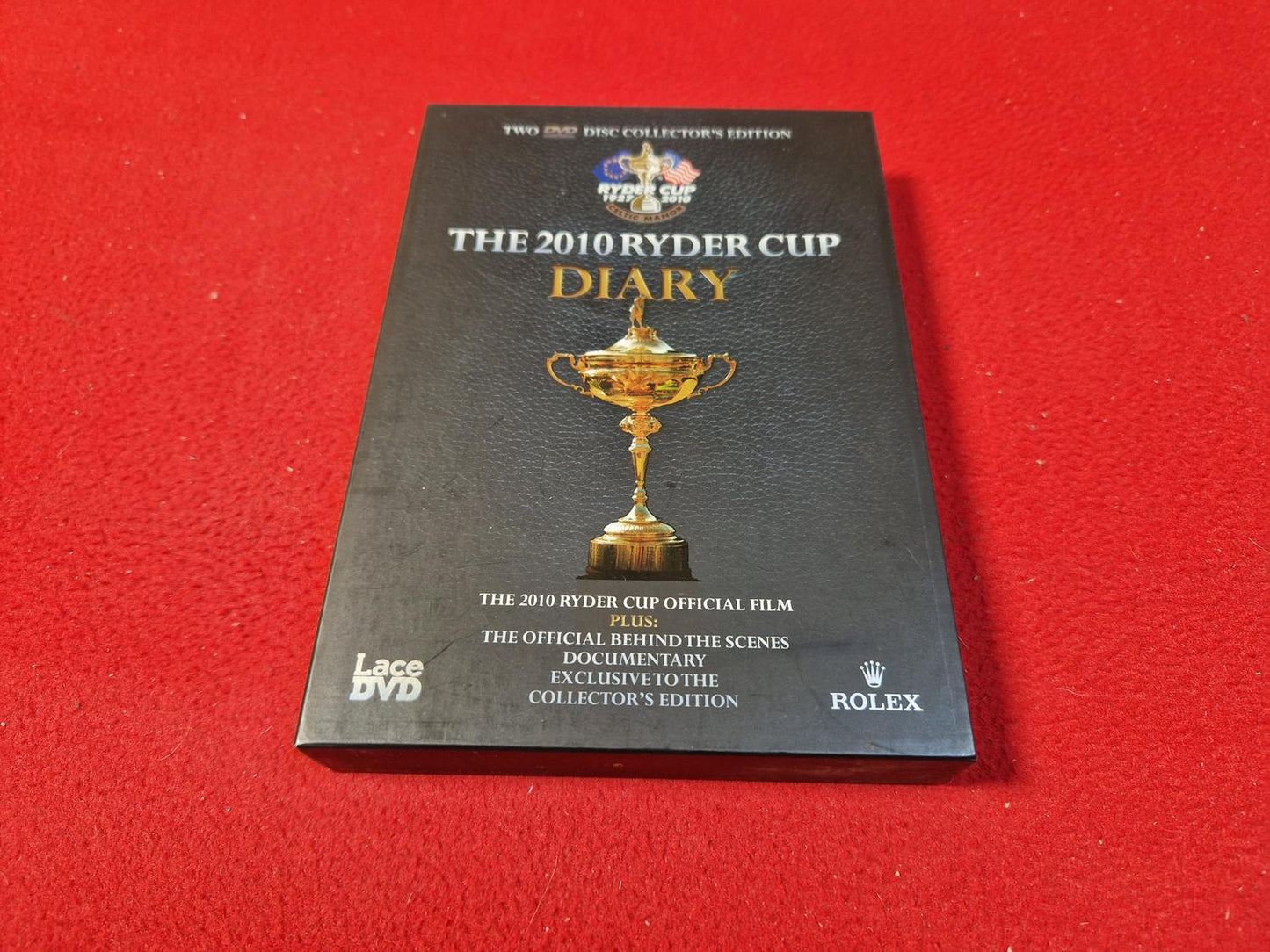 THE 2010 RYDER CUP DIARY BOX till DVD
