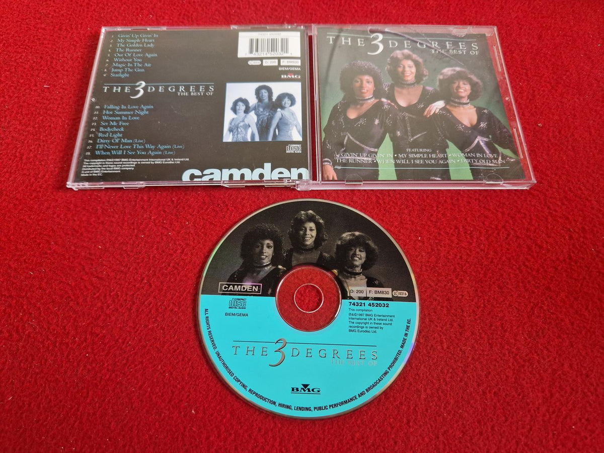 THE 3 DEGREES THE BEST OF CD