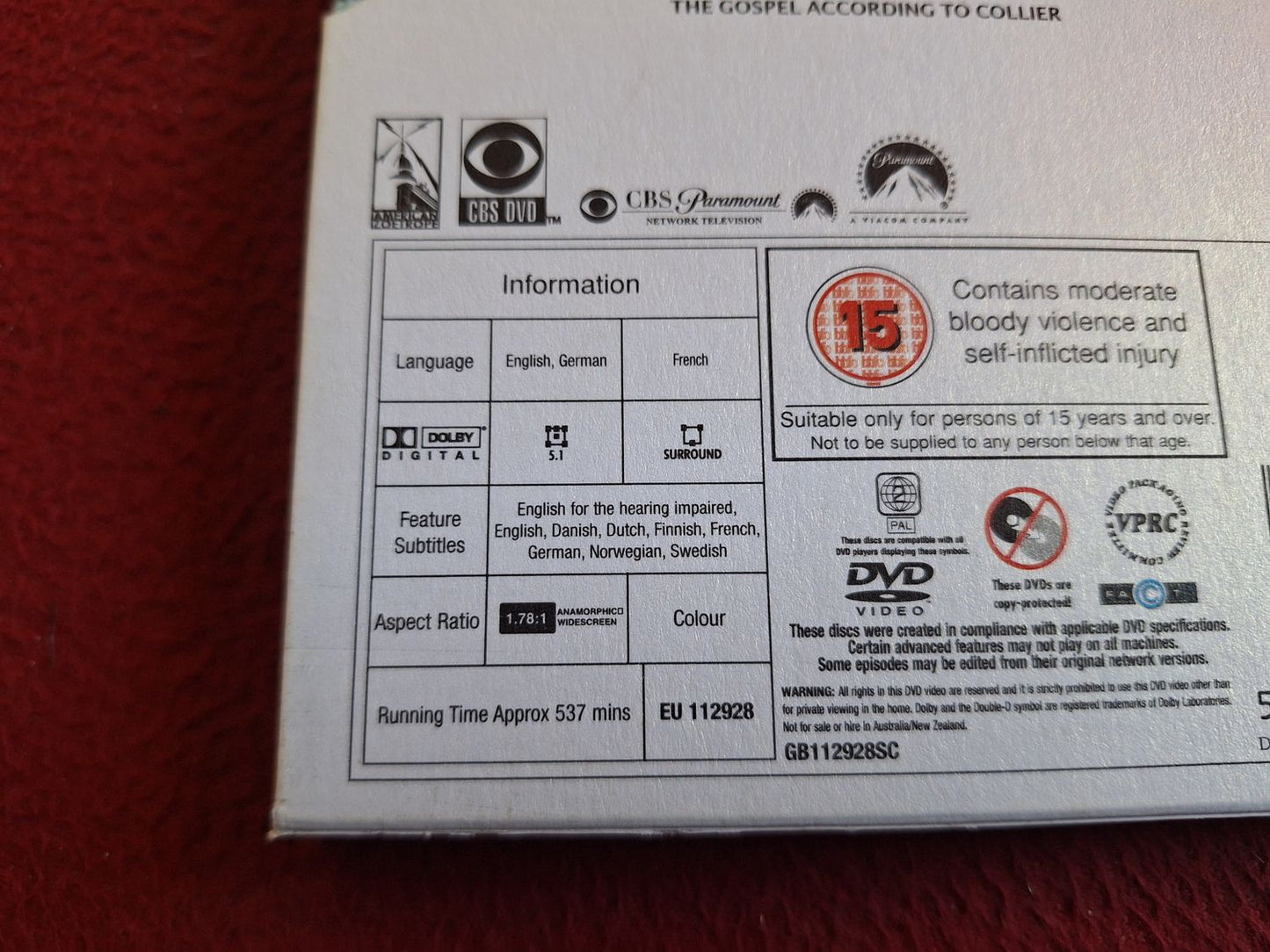 THE 4400 SEASON 3 BOX DVD
