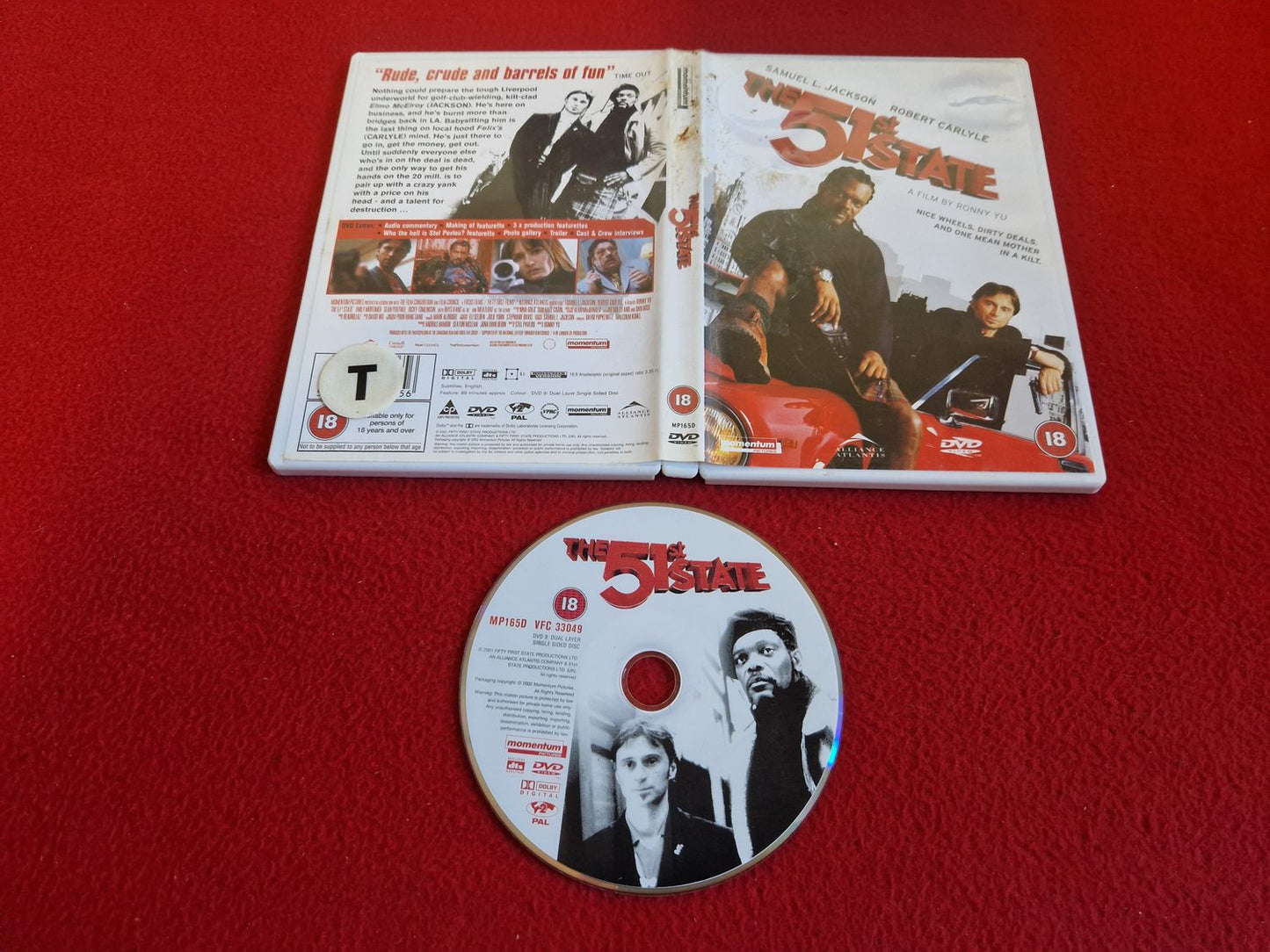 THE 51ST STATE DVD