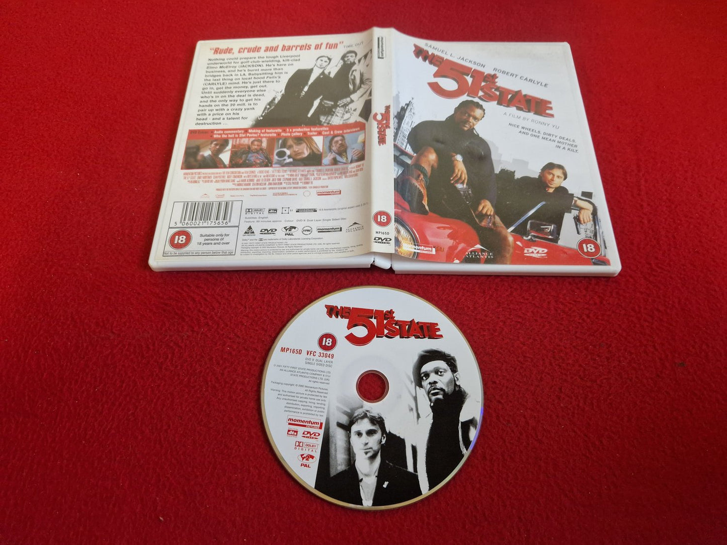 THE 51ST STATE DVD