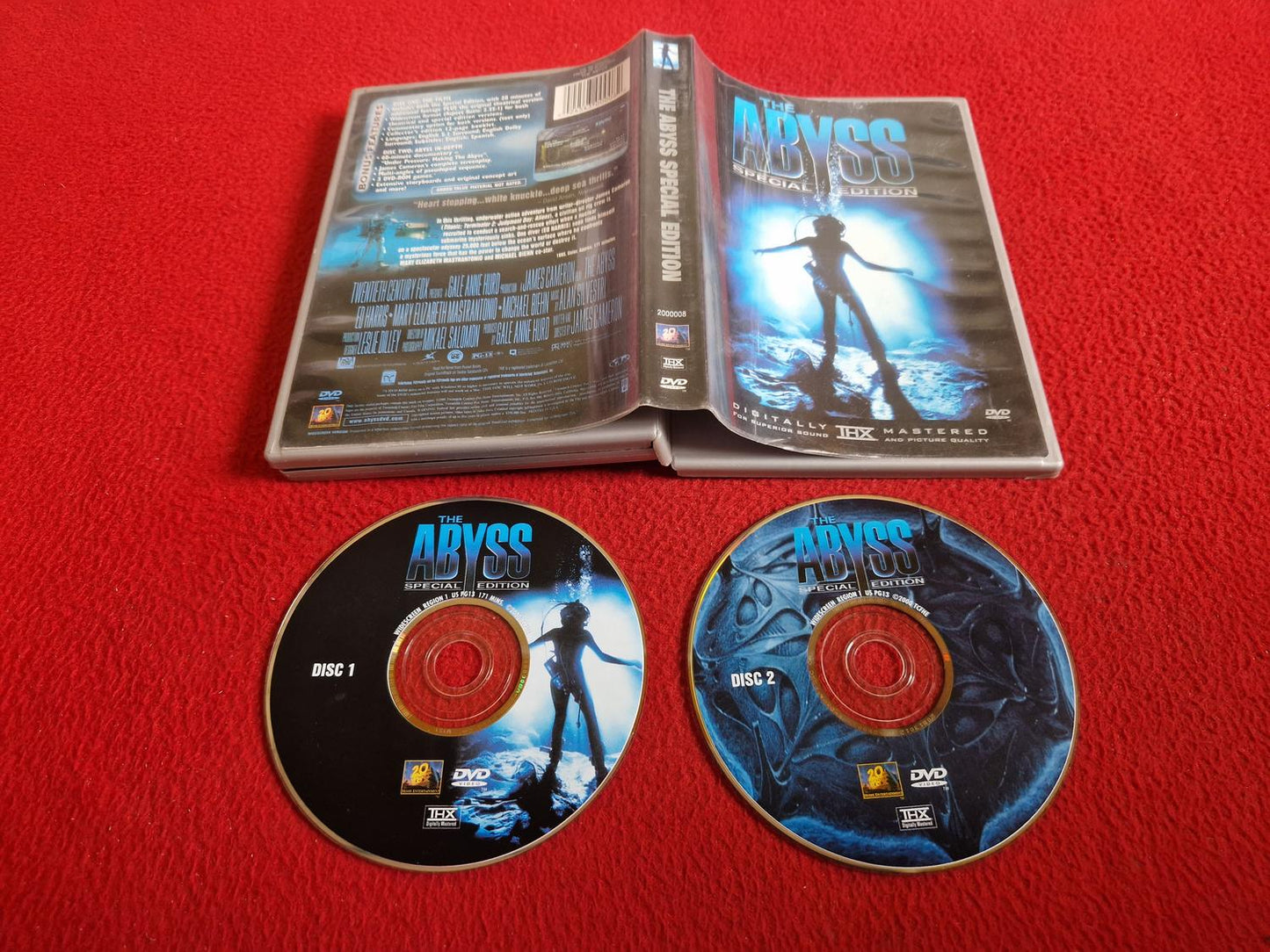 THE ABYSS SPECIAL EDITION DVD