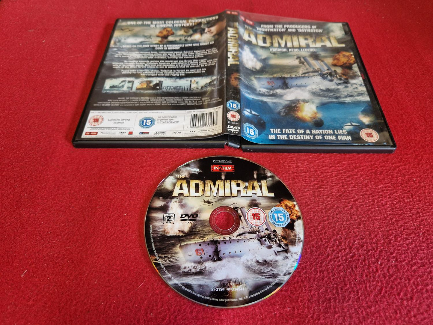 THE ADMIRAL till DVD