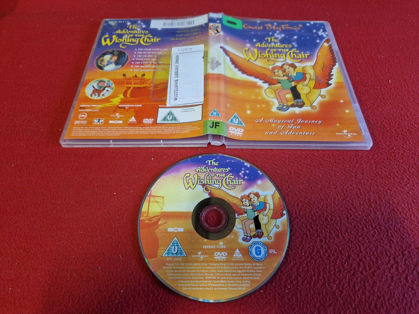 THE ADVENTURES OF THE WISHING CHAIR till DVD