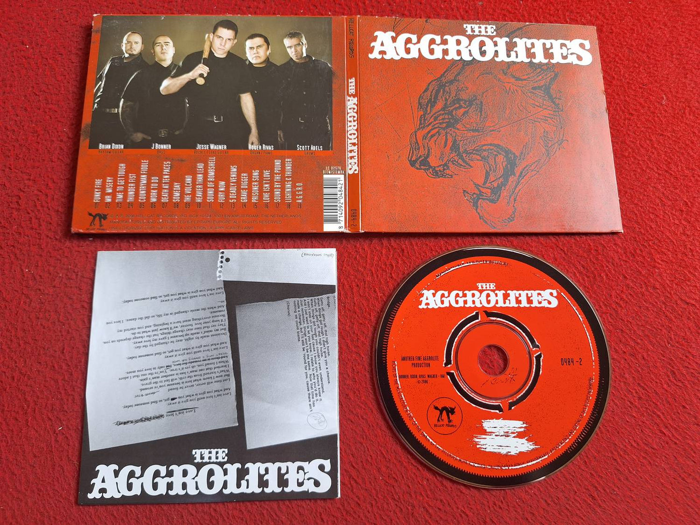 THE AGGROLITES - THE AGGROLITES CD