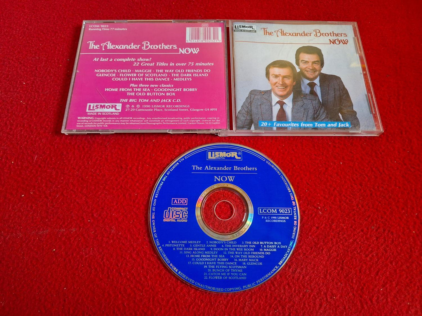 THE ALEXANDER BROTHERS NOW CD