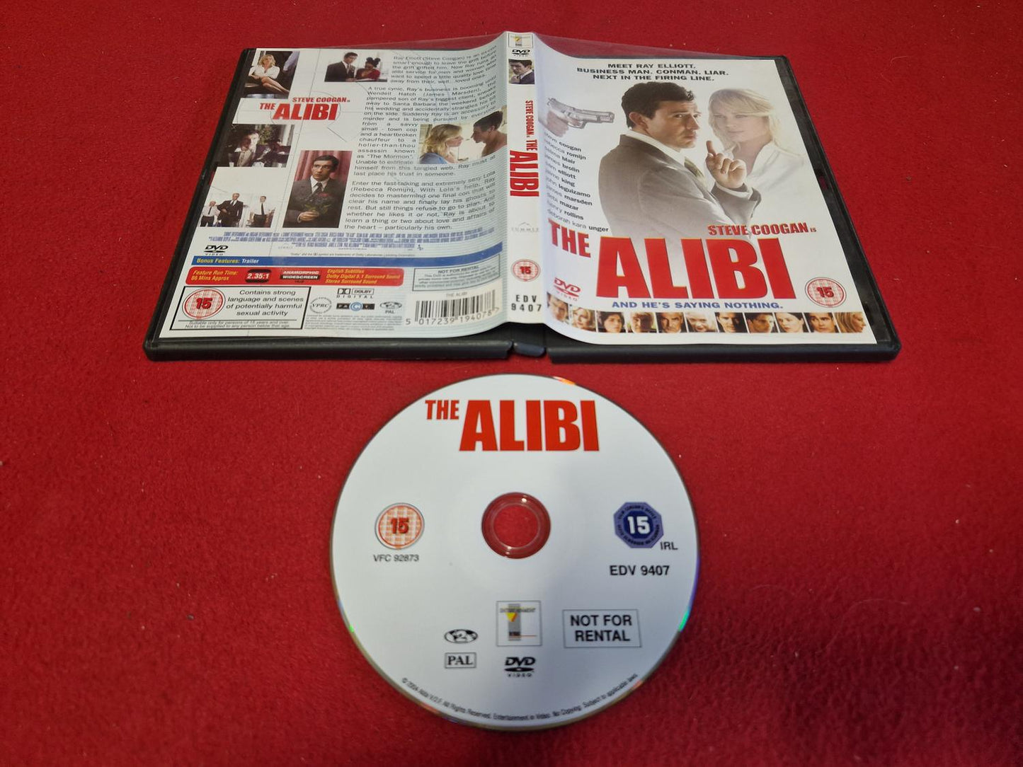 THE ALIBI till DVD