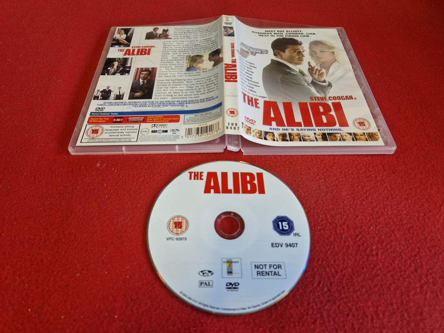 THE ALIBI till DVD
