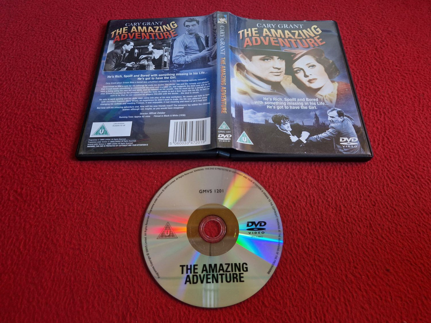 THE AMAZING ADVENTURE DVD