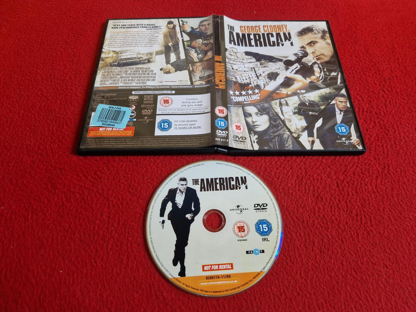 THE AMERICAN DVD