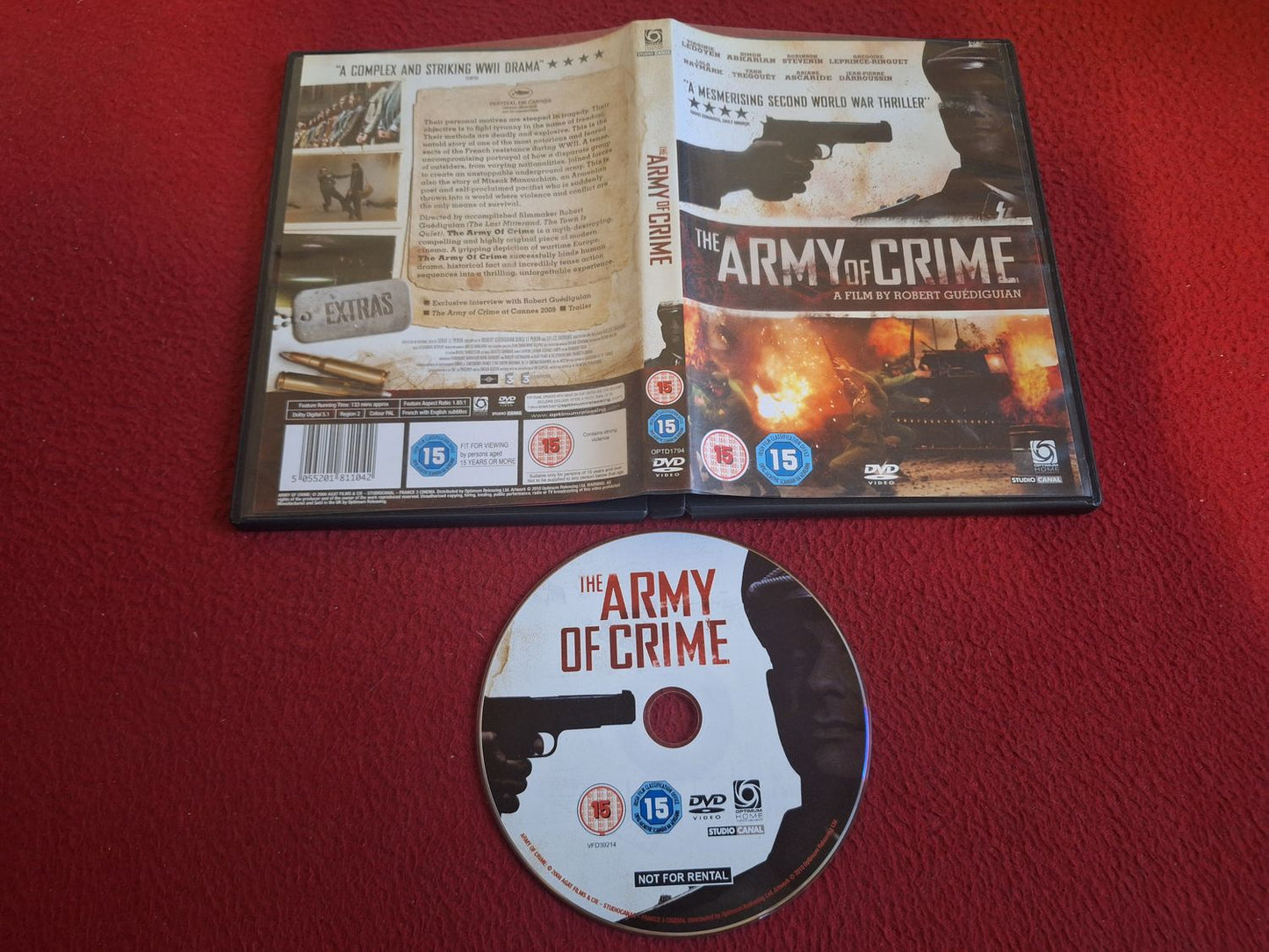 THE ARMY OF CRIME DVD