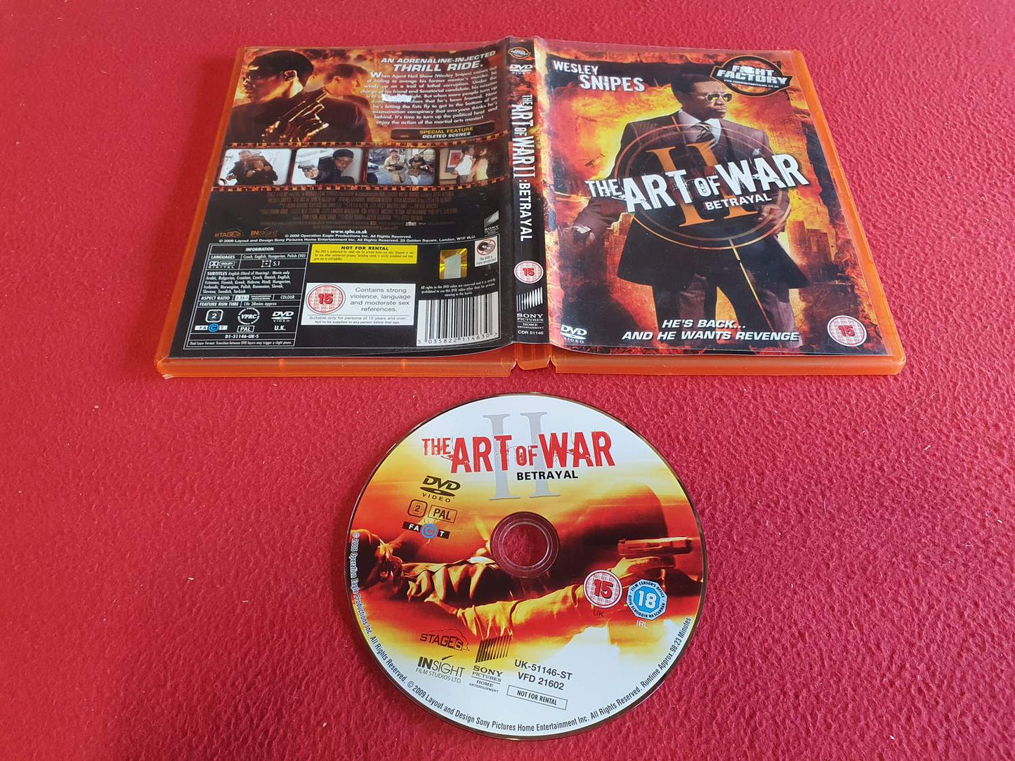 THE ART OF WAR II BETRAYAL till DVD