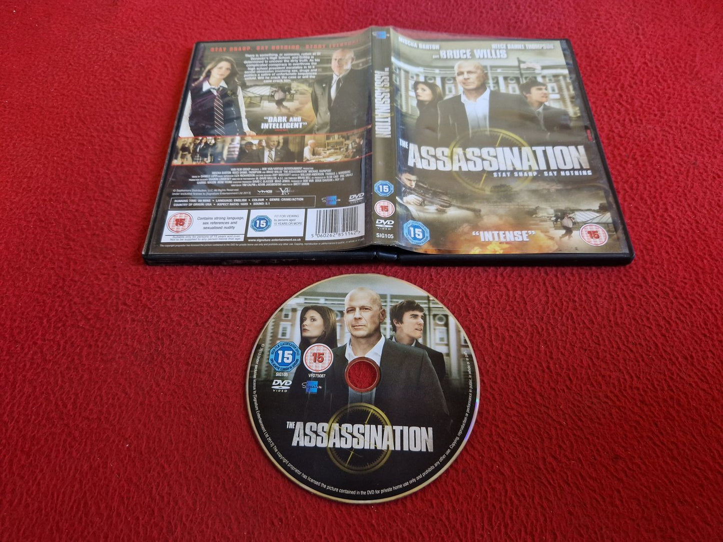 THE ASSASSINATION DVD