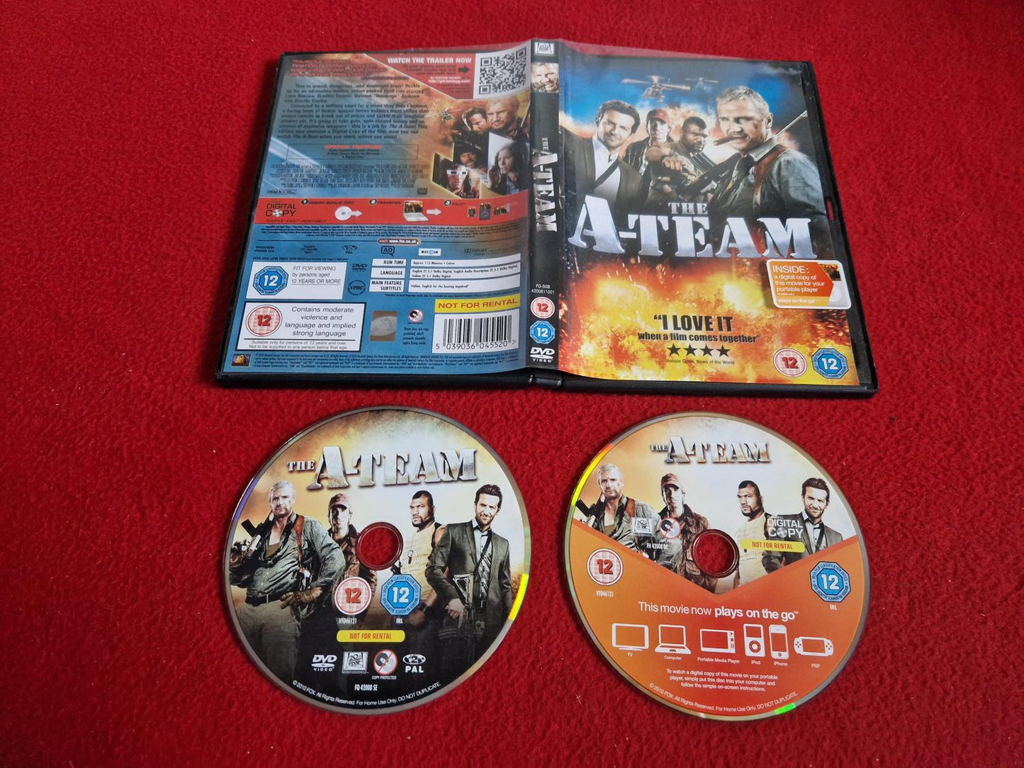THE A-TEAM DVD