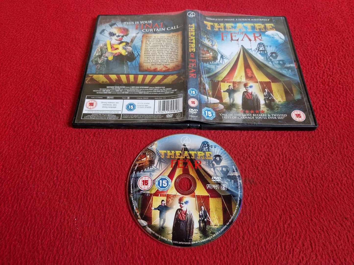 THEATRE OF FEAR DVD