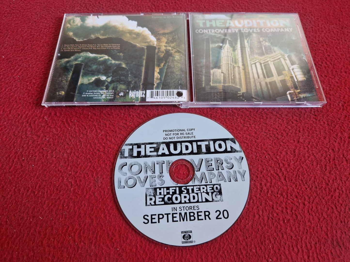 THE AUDITION CONTROVERSY LOVES COMPANY CD