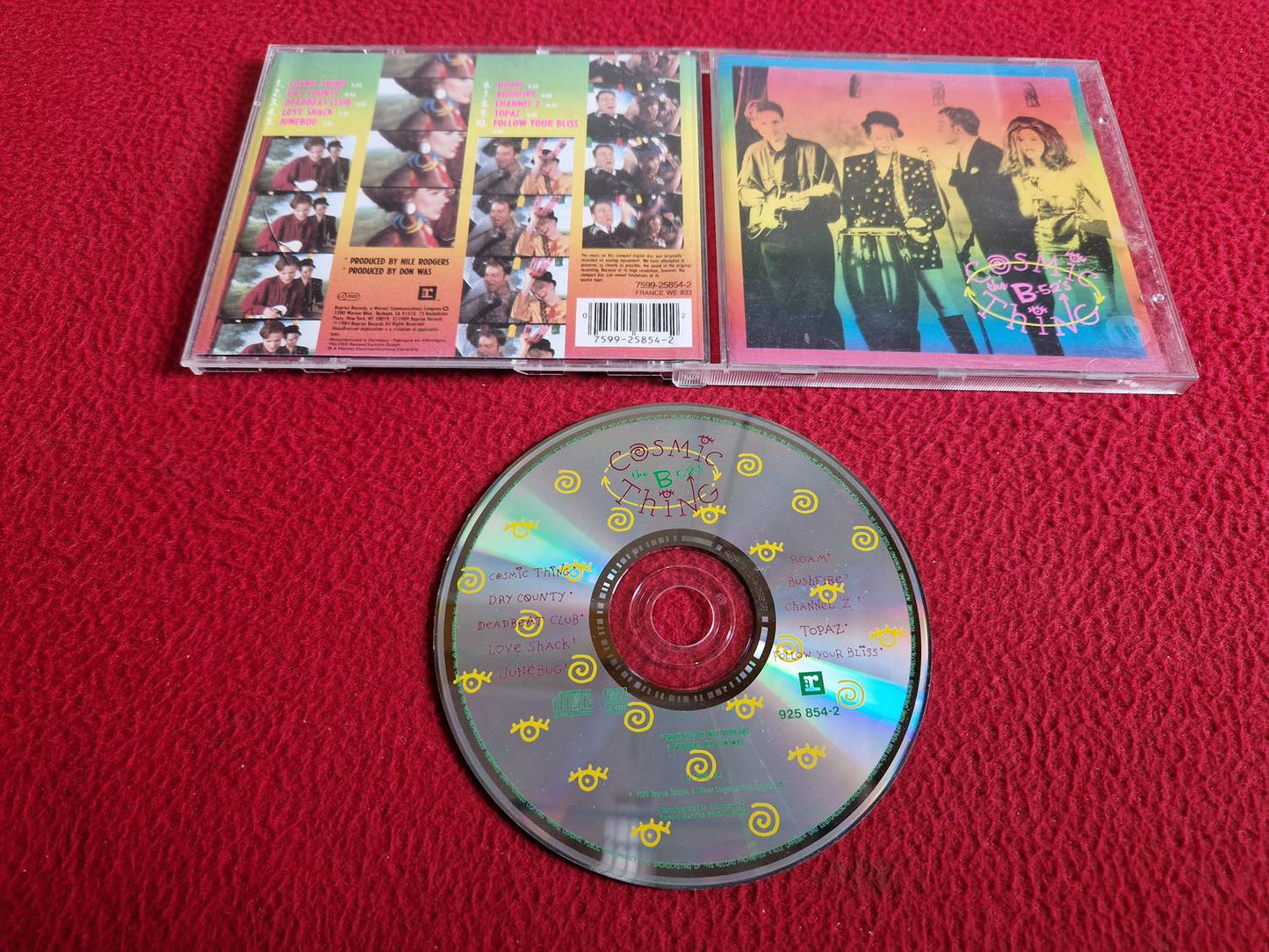 THE B-52'S COSMIC THING CD