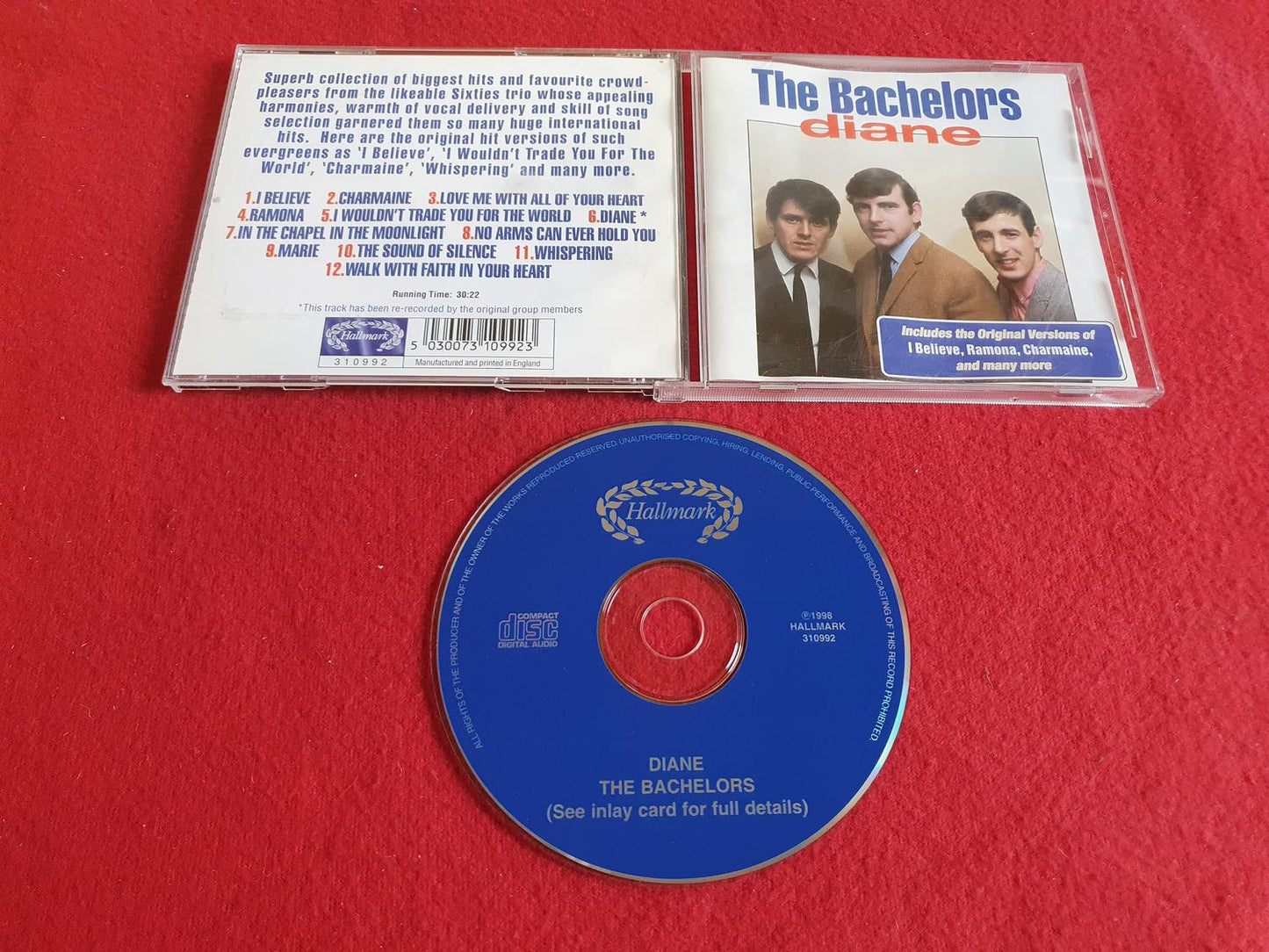 THE BACHELORS DIANE till CD