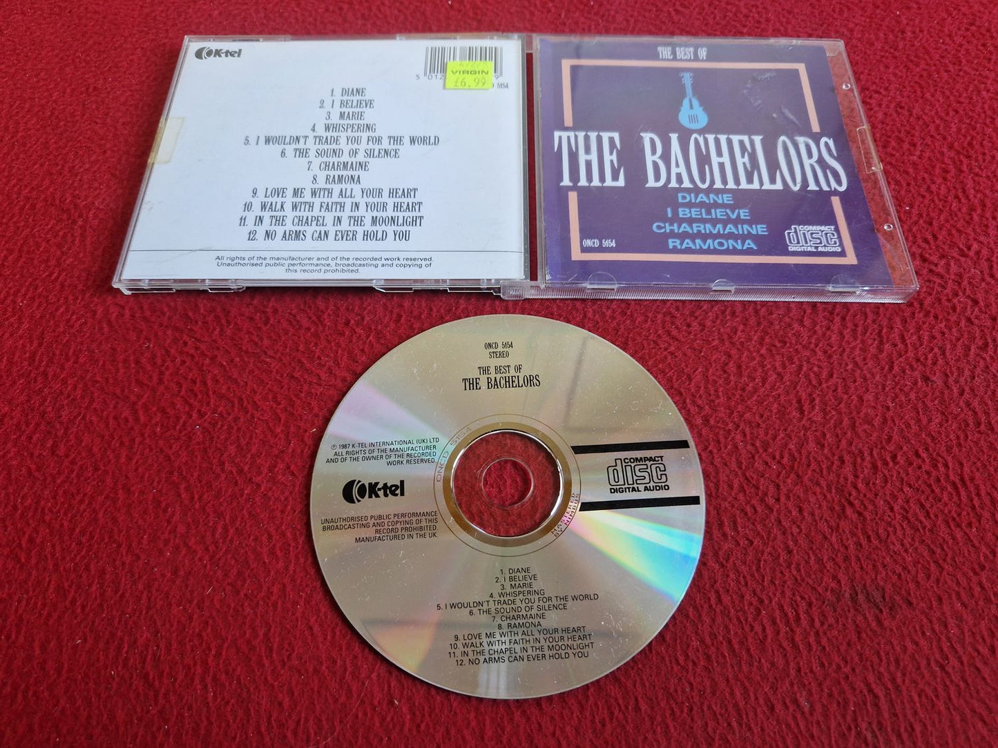THE BACHELORS THE BEST OF CD