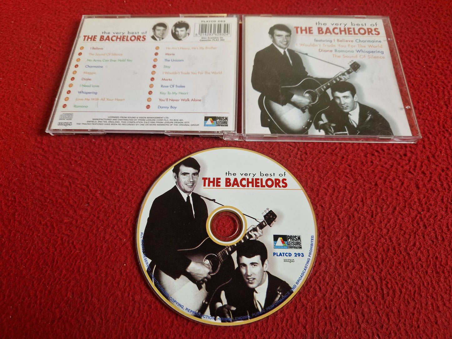 THE BACHELORS THE VERY BEST OF CD