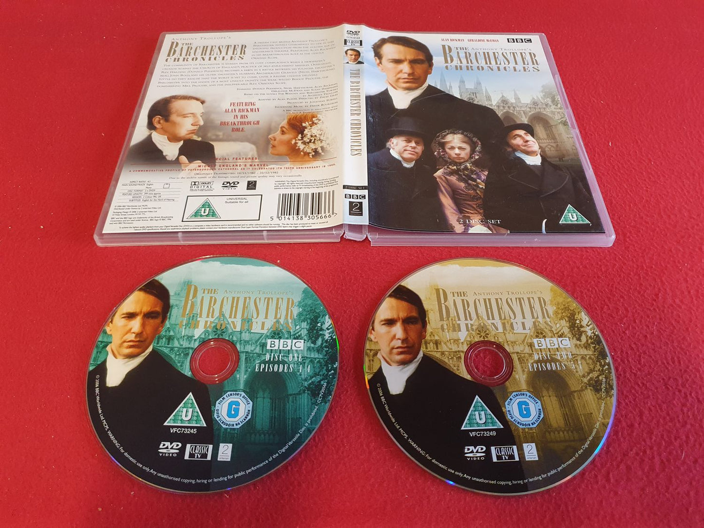 THE BARCHESTER CHRONICLES till DVD
