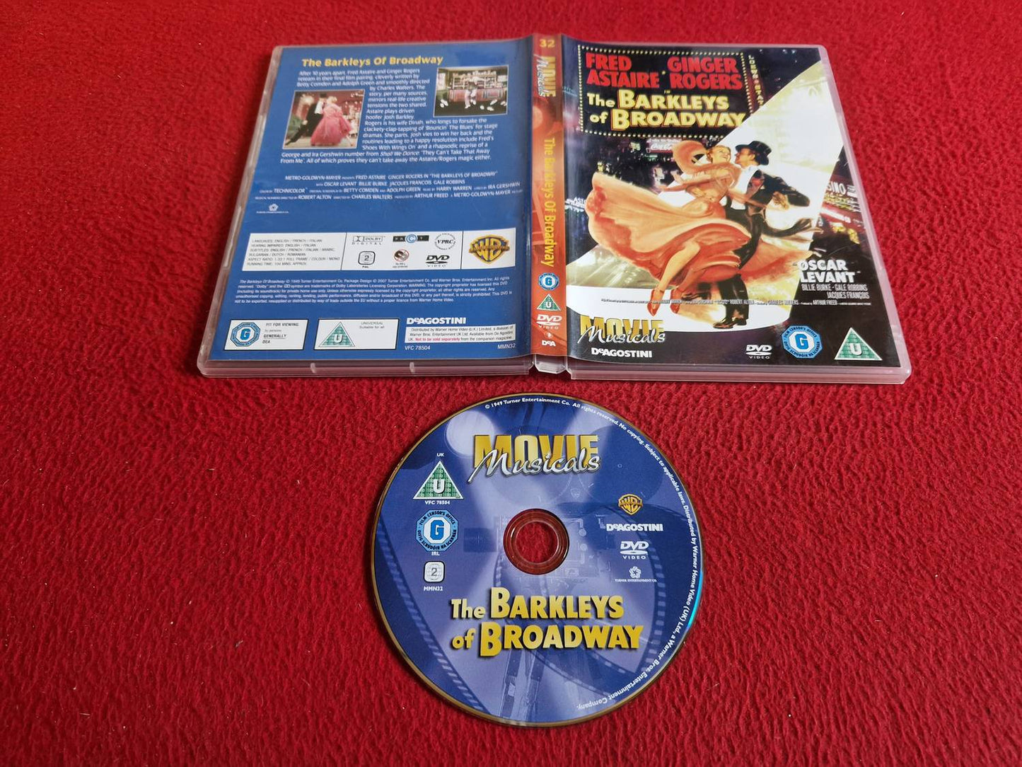 THE BARKLEYS OF BROADWAY DVD